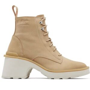 Sorel Women's Hi-Line Beige Heeled Boots